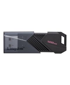KINGSTON USB STICK DATATRAVELER EXODIA ONYX  DTXON/128GB, USB 3.2, BLACK
