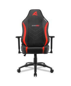 SHARKOON SKILLER SGS20 ΚΑΡΈΚΛΑ GAMING ΔΕΡΜΑΤΊΝΗΣ ΜΕ ΡΥΘΜΙΖΌΜΕΝΑ ΜΠΡΆΤΣΑ ΜΑΎΡΟ/ΚΌΚΚΙΝΟ (SGS20BLKR) (SHRSGS20BLKR)