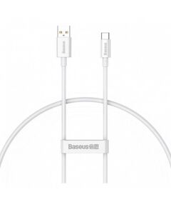 BASEUS CABLE USB DO USB-C SUPERIOR 100W 0.25M (WHITE) (P10320102214-00) (BASP10320102214-00)
