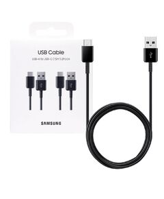 SAMSUNG REGULAR USB 2.0 CABLE USB-C MALE - USB-A MALE BLACK 1.5M (EP-DG930MBEGWW) (SAMEP-DG930MBEGWW)