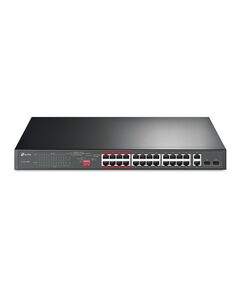 TP-LINK 26-PORT 10/100MBPS + 2-PORT GIGABIT UNMANAGED POE SWITCH (TL-SL1226P) (TPTL-SL1226P)