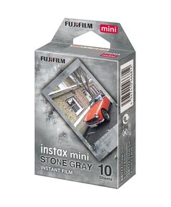 FUJIFILM COLOR INSTAX MINI INSTANT ΦΙΛΜ (10 EXPOSURES) STONE GREY (16754043) (FJM16754043)