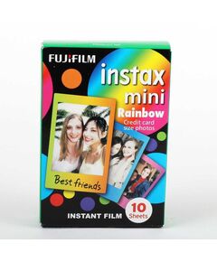 FUJIFILM COLOR INSTAX MINI INSTANT ΦΙΛΜ (10 EXPOSURES) RAINBOW (16276405) (FJM16276405)