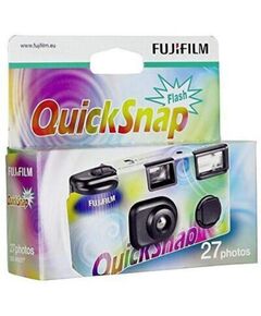 FUJIFILM ΦΩΤΟΓΡΑΦΙΚΉ ΜΗΧΑΝΉ ΜΙΑΣ ΧΡΉΣΗΣ QUICKSNAP FLASH MULTICOLOR (7130786) (FJM7130786)