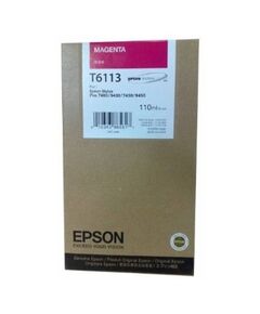 EPSON ΜΕΛΆΝΙ INKJET T6113 MAGENTA (C13T611300) (EPST611300)