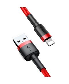 BASEUS CAFULE BRAIDED USB TO LIGHTNING CABLE ΚΌΚΚΙΝΟ 3M  (CALKLF-R09) (BASCALKLF-R09)