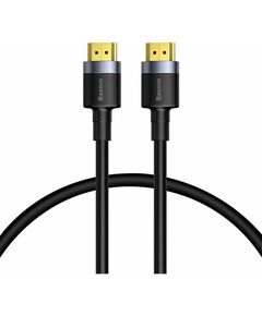 BASEUS CAFULE 4KHDMI MALE TO 4KHDMI MALE ADAPTER CABLE 1M BLACK (CADKLF-E01) (BASCADKLF-E01)