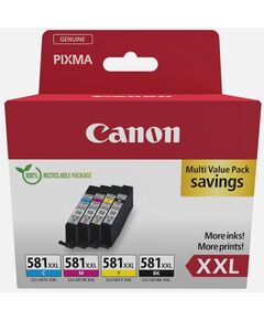 CANON ΜΕΛΆΝΙ INKJET CLI-581XXL CMYK (1998C007) (CANCLI-581XXLMP)