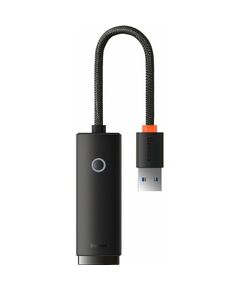 BASEUS NETWORK ΑDAPTER LITE SERIES USB TO RJ45 BLACK (WKQX000101) (BASWKQX000101)