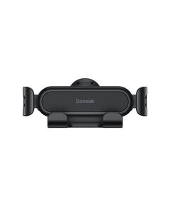 BASEUS GRAVITATIONAL CAR PHONE HOLDER LITE TO VENTILATION GRID BLACK (SUWX010001) (BASSUWX010001)