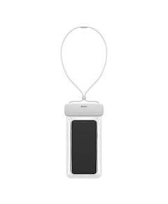 BASEUS WATERPROOF PHONE CASE AQUAGLIDE (WHITE) (P60263700213-00) (BASP60263700213-00)