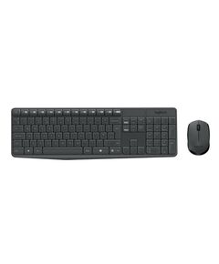 LOGITECH MK235 ΑΣΎΡΜΑΤΟ ΣΕΤ ΠΛΗΚΤΡΟΛΌΓΙΟ & ΠΟΝΤΊΚΙ ΑΓΓΛΙΚΌ GREY (920-007931) (LOGMK235US)