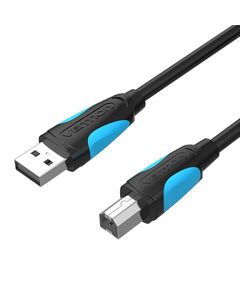VENTION USB 2.0 A MALE TO B MALE PRINT CABLE 1.5M BLACK (VAS-A16-B150) (VENVAS-A16-B150)