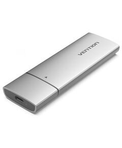 VENTION M.2 NVME SSD ENCLOSURE (USB 3.1 GEN 2-C) GRAY ALUMINUM ALLOY TYPE (KPGH0) (VENKPGH0)