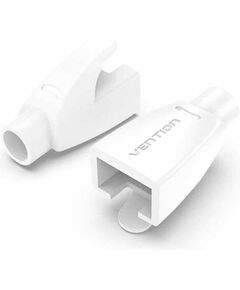 VENTION RJ45 STRAIN RELIEF BOOTS WHITE PVC TYPE 100-PACK (IODW0-100) (VENIODW0-100)
