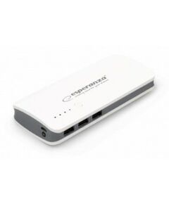 ESPERANZA EMP106 POWER BANK 8000MAH ΜΕ 3 ΘΎΡΕΣ USB-A ΛΕΥΚΌ/ΓΚΡΙ (EMP106WE) (ESPEMP106WE)