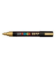 UNI-BALL ΜΑΡΚΑΔΟΡΟΙ POSCA PC-5M MEDIUM GOLD (PC5MMGLD) (UNIPC5MMGLD)