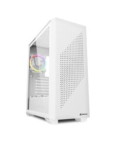 SHARKOON VS9 RGB MIDI TOWER ΚΟΥΤΊ ΥΠΟΛΟΓΙΣΤΉ ΜΕ ΠΛΑΪΝΌ ΠΑΡΆΘΥΡΟ ΛΕΥΚΌ (VS9WH) (SHRVS9WH)