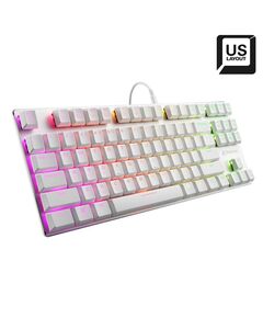 SHARKOON PUREWRITER TKL RGB GAMING ΜΗΧΑΝΙΚΌ ΠΛΗΚΤΡΟΛΌΓΙΟ TENKEYLESS ΜΕ KAILH RED ΔΙΑΚΌΠΤΕΣ ΚΑΙ RGB ΦΩΤΙΣΜΌ (ΑΓΓΛΙΚΌ US) ΛΕΥΚΌ (PUWRTKLWHRD) (SHRPUWRTKLWHRD)