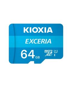 KIOXIA EXCERIA MICROSDXC 64GB CLASS 10 U1 UHS-I ΜΕ ΑΝΤΆΠΤΟΡΑ (LMEX1L064GG2) (KIOLMEX1L064GG2)