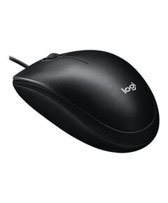 LOGITECH M100 ΕΝΣΎΡΜΑΤΟ ΠΟΝΤΊΚΙ ΜΑΎΡΟ (910-006652) (LOGM100BK)