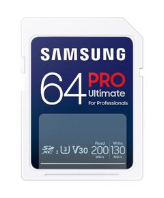 SAMSUNG SDXC 64GB CLASS 10 U3 V30 UHS-I (MB-SY64S/WW) (SAMMB-SY64S-WW)