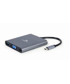 GEMBIRD USB-C DOCKING STATION ΜΕ HDMI 4K PD ΓΚΡΙ (A-CM-COMBO6-01) (GEMA-CM-COMBO6-01)