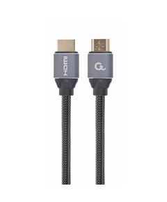 GEMBIRD HDMI 2.0 BRAIDED CABLE HDMI MALE - HDMI MALE 1M ΑΣΗΜΊ (CCBP-HDMI-1M) (GEMCCBP-HDMI-1M)