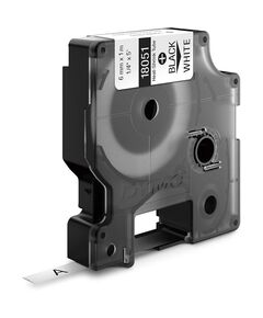 ΤΑΙΝΊΑ ΕΤΙΚΕΤΟΓΡΆΦΟΥ DYMO IND RHINO TAPE BLACK ON WHITE 6MM (S0718260) (DYM18051)