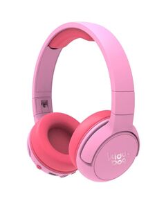 KIDDOBOO BLUETOOTH HEADPHONES FLAMINGO PINK (KBHB02-PNK)