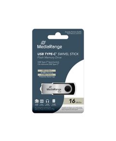 MEDIARANGE USB 3.2 GEN1 TYPE-C® FLASH DRIVE 16GB (MR1951)
