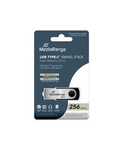 MEDIARANGE USB 3.2 GEN1 TYPE-C® FLASH DRIVE, 256GB (MR1955)