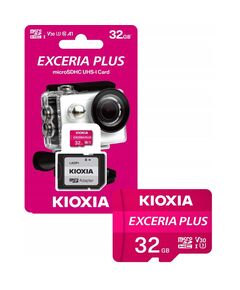 KIOXIA EXCERIA PLUS MICROSDHC 32GB CLASS 10 U3 V30 A1 UHS-I (LMPL1M032GG2) (KIOLMPL1M032GG2)
