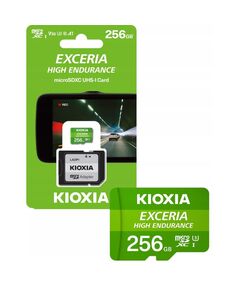 KIOXIA EXCERIA HIGH ENDURANCE MICROSDXC 256GB CLASS 10 U3 V30 A1 UHS-I ΜΕ ΑΝΤΆΠΤΟΡΑ (LMHE1G256GG2) (KIOLMHE1G256GG2)
