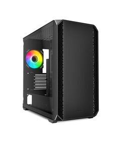 SHARKOON MK2 RGB  (SCHWARZ, TEMPERED GLASS)