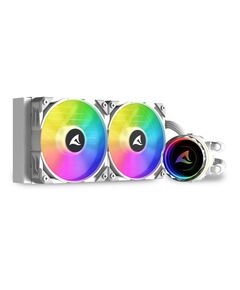 SHARKOON S80 RGB ΥΔΡΌΨΥΞΗ ΕΠΕΞΕΡΓΑΣΤΉ ΔΙΠΛΟΎ ΑΝΕΜΙΣΤΉΡΑ 120MM WHITE (38602) (SHR38602)