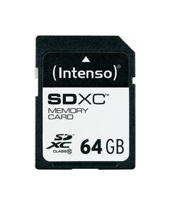 INTENSO SDXC-CARD 64GB CLASS 10 (3411490) (NSO3411490)