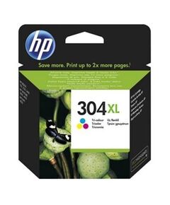 HP ΜΕΛΆΝΙ INKJET NO.304XL TRI-COLOUR (N9K07AE) (HPN9K07AE)