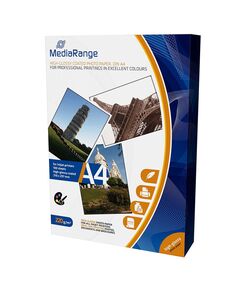 ΦΩΤΟΓΡΑΦΙΚΌ ΧΑΡΤΊ MEDIARANGE ΓΙΑ INKJET ΕΚΤΥΠΩΤΈΣ A4 HIGH-GLOSSY 220G/M² 100 ΦΎΛΛΑ (MRINK103)