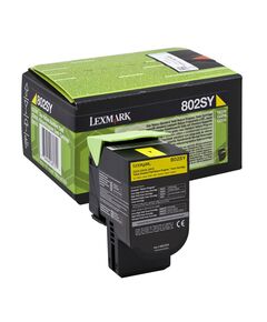 TONER LEXMARK 80C2SY0 YELLOW (80C2SY0) (LEX80C2SY0)