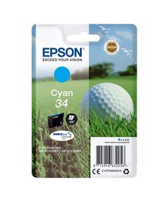EPSON ΜΕΛΆΝΙ INKJET NO.34 CYAN (C13T34624010) (EPST346240)