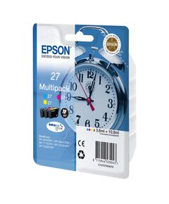 EPSON ΜΕΛΆΝΙ INKJET SERIES 27 MULTIPACK 3-COLOR C13T27054012) (EPST270540)