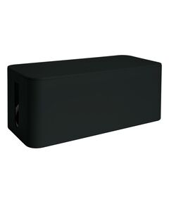 MEDIARANGE CABLE TIDY BOX SMALL-SIZED 233X118X114 MM BLACK (MRCS306)