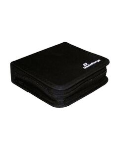 MEDIARANGE MEDIA STORAGE WALLET FOR 24 DISCS NYLON BLACK (MRBOX50)