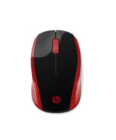 HP 200 EMPRS RED WIRELESS MOUSE 2HU82AA