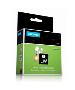 ΕΤΙΚΈΤΕΣ ΓΕΝΙΚΉΣ ΧΡΉΣΗΣ DYMO SQUARE REMOVABLE 25X25MM. (ΛΕΥΚΌ) (S0929120) (DYMOS0929120)