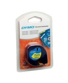 ΠΛΑΣΤΙΚΉ ΤΑΙΝΊΑ ΕΤΙΚΕΤΟΓΡΆΦΟΥ DYMO 4M X 12MM (ΚΊΤΡΙΝΗ) (S0721620) (DYMO91202)