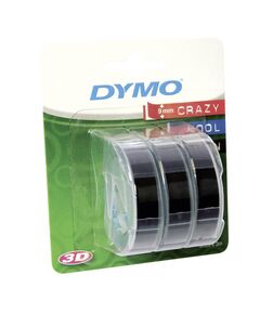 ΤΑΙΝΊΑ ΕΤΙΚΕΤΟΓΡΆΦΟΥ DYMO STAMPING  (ΛΕΥΚΆ ΓΡΆΜΜΑΤΑ ΣΕ ΜΑΎΡΟ ΦΌΝΤΟ) (S0847730) (DYMOS0847730)