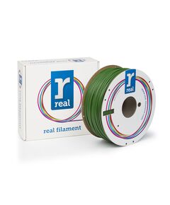 REAL ABS 3D PRINTER FILAMENT - GREEN - SPOOL OF 1KG - 2.85MM (REALABSGREEN1000MM3)