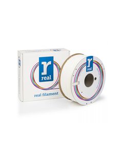 REAL PC ABS 3D PRINTER FILAMENT -WHITE- SPOOL OF 1KG - 1.75MM (REALPCABSWHITE1000MM175)